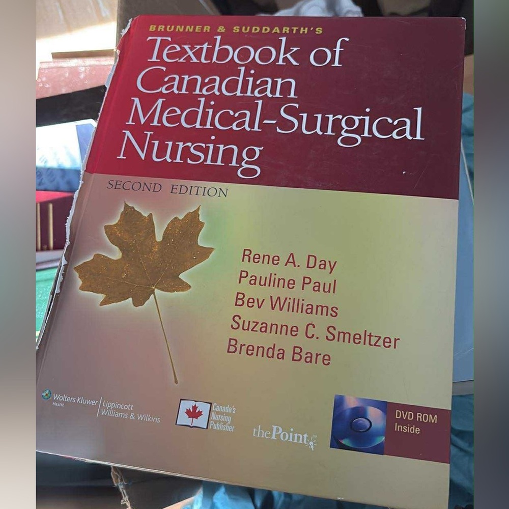 Textbook of Canadian Medical-Surgical Nursing
